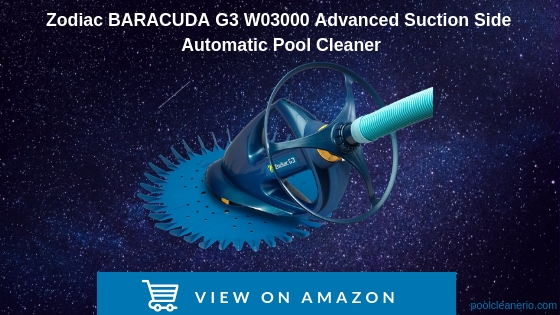 Zodiac BARACUDA G3 W03000 advanced suction side automatic pool cleaner